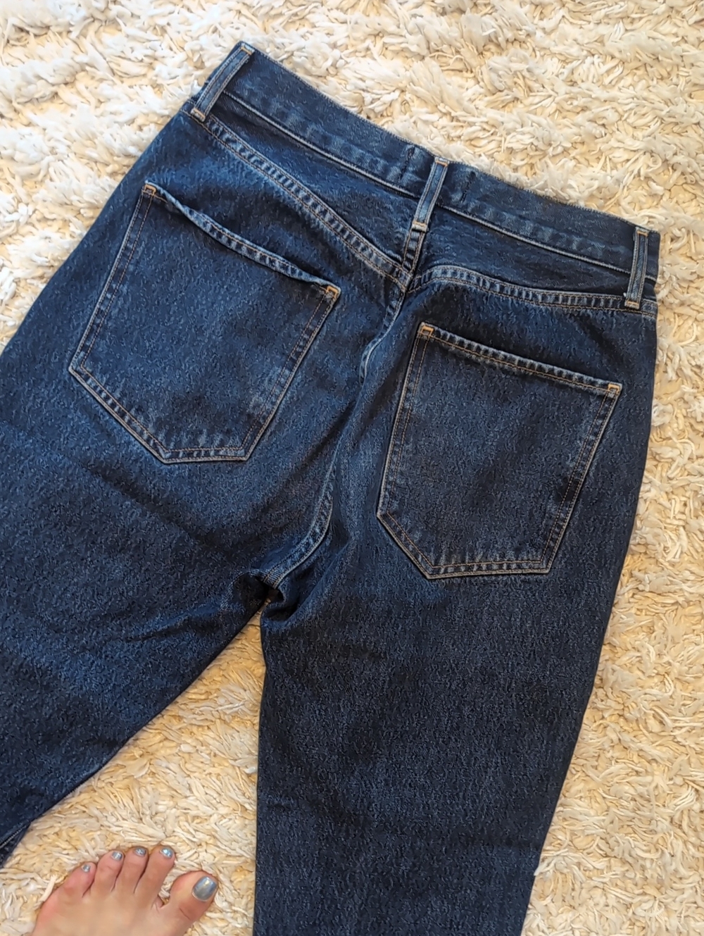 Agolde Remy High Rise Straight Leg Jeans - Picture 9 of 11